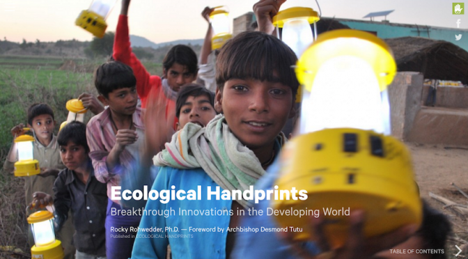 Cover page of ecohandprints