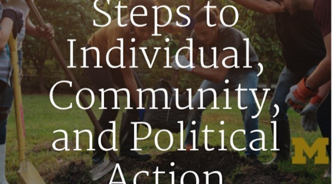 Act on Climate: Steps to Individual, Community, and Political Action